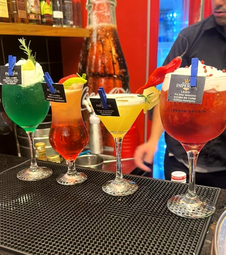 Bebidas do Botequim Imperial